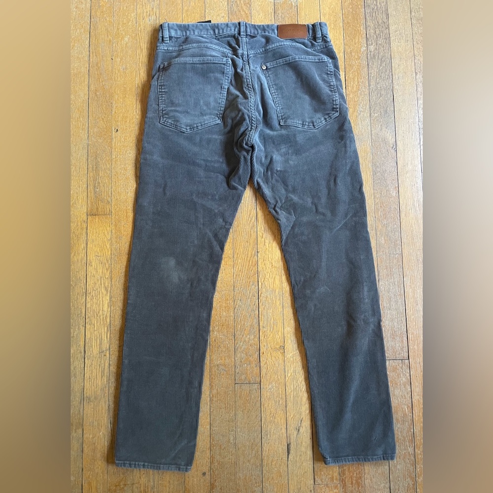 H&M Dark Grey Cords 34